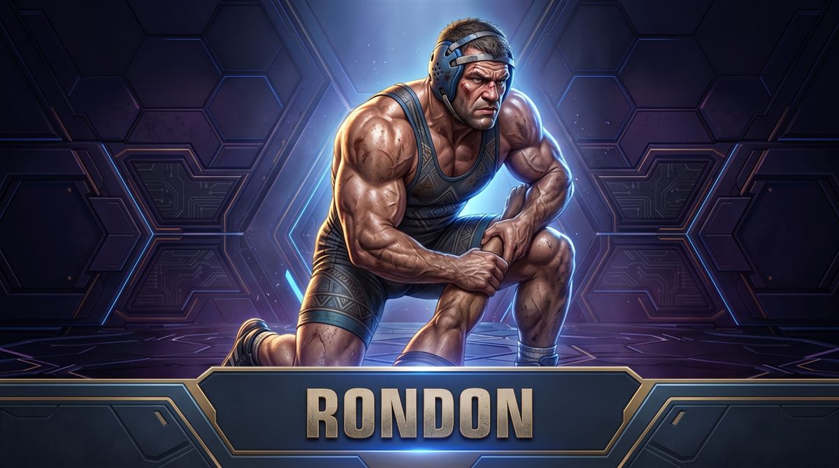 Rondon, treinador de wrestling do Victrox