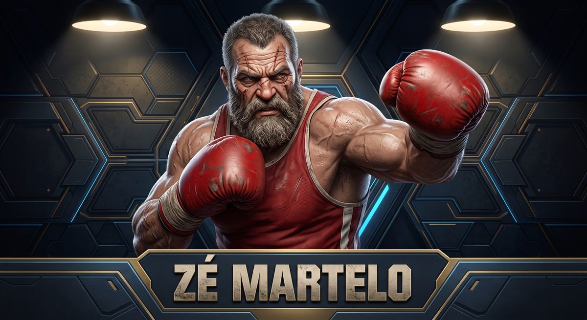 Zé Martelo, treinador de boxe do Victrox